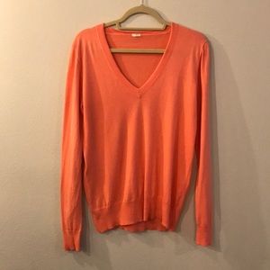 J.Crew Orange Sweater